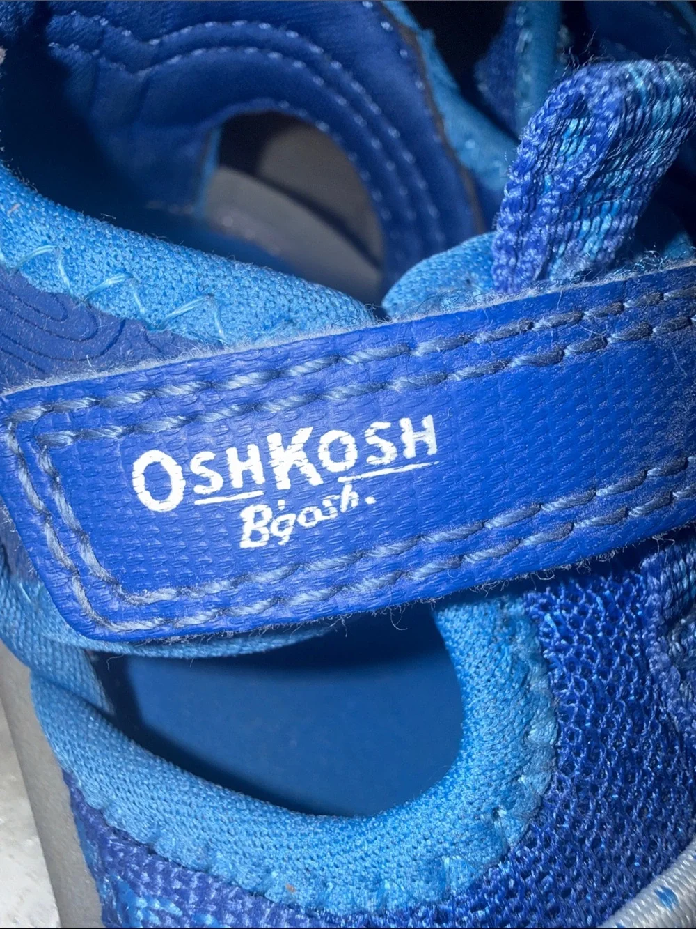 OshKosh B'gosh Blue Breathable Kids Sandals
